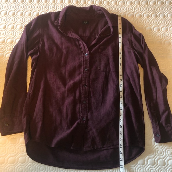Uni Qlo button up long sleeve - Picture 4 of 5